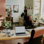 Minimalist office space design