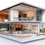 Compact house architecture